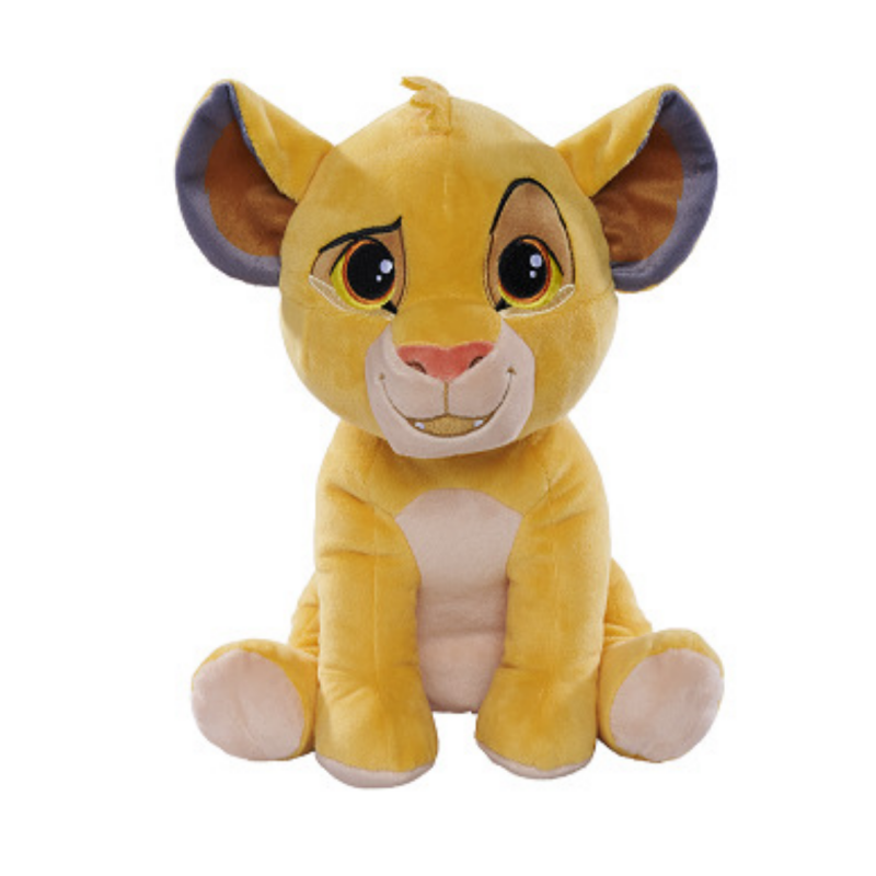  - roi lion - peluche simba bébé 25 cm 